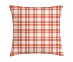 Retro-Modern Checkered Pillow Cover