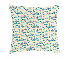 Wheeled Activity Design Pillow Cover