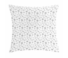 Nautical Pattern Pillow Cover