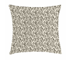 Abstract Nature Swirls Pillow Cover