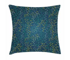 Little Buds on Branches Pillow Cover