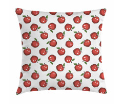 Cartoon Organic Fruit Pillow Cover