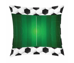Football Field Goal Pillow Cover