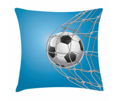 Goal Ball in the Net Pillow Cover