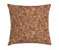 Victorian Classic Leaves Pillow Cover