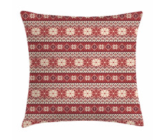 Scandinavian Xmas Snow Pillow Cover