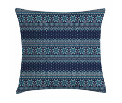 Herringbone Snowflake Pillow Cover