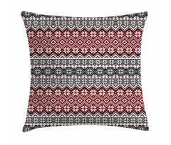 Cultural Christmas Theme Pillow Cover