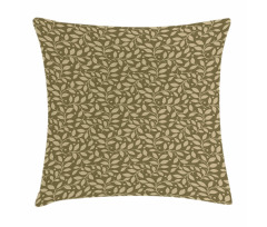 Antique Leafy Branches Pillow Cover