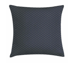 Floral Checkered Pillow Cover