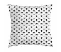 Abstract Lily Dots Pillow Cover