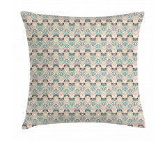 Native Geometric Zigzag Pillow Cover