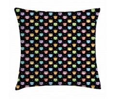 Funny Confused Serious Pillow Cover