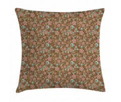 Swirls Circles Pillow Cover