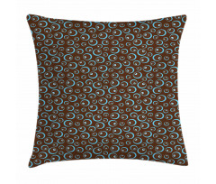 Circular Design Pillow Cover