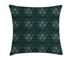 Grungy Swirls Pillow Cover