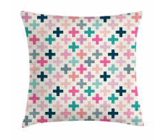 Colorful Hipster Pillow Cover