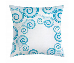 Water Waves Pillow Cover