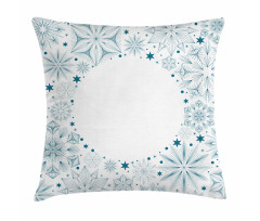 Xmas Snowflakes Pillow Cover