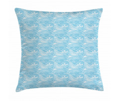 Japanese Waves Pillow Cover