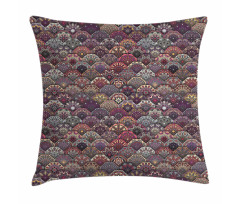 Retro Ornate Mandala Pillow Cover