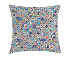 Colorful Floral Set Pillow Cover