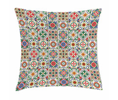 Ornamental Abstract Leaf Pillow Cover