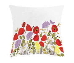 Nature Scene Fauna Pillow Cover