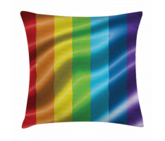 Pride Flag Inspired Design Pillow Cover
