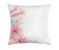 Romance Watercolor Pillow Cover