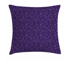 Zodiac Constellations Pillow Cover