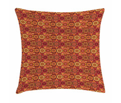 Floral Boho Geometric Pillow Cover