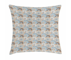 Vintage Style Flourish Pillow Cover