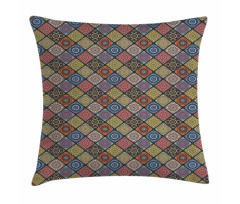 Circles in Rectangles Pillow Cover