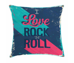 I Love Rock 'n' Roll Pillow Cover