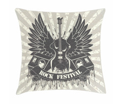Winged Instrument Pillow Cover