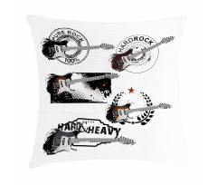 Electric Guitars Pillow Cover