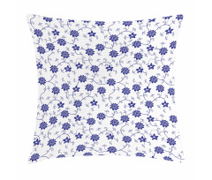 Chinese Floral Nature Pillow Cover