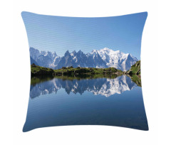 Mont Blanc Alps France Pillow Cover