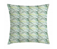 Leafy Green Branches Pillow Cover