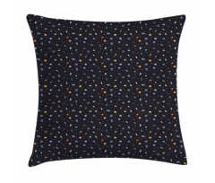 Stars Aliens Planets Pillow Cover