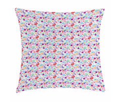 Colorful Stones Design Pillow Cover