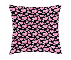 Romatic Heart Shapes Pillow Cover