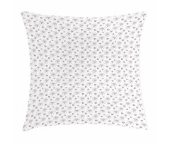 Hand Drawn Crystals Pillow Cover