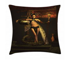 Beauty with Scepter Pillow Cover