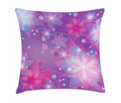 Floral Dreamy Romantic Pillow Cover