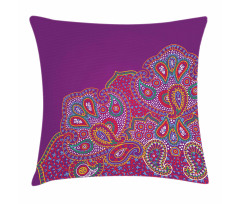 Floral Paisley Art Pillow Cover