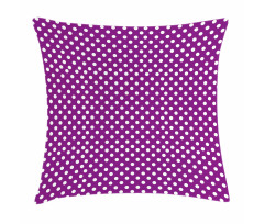 Old Fashioned Vivid Dots Pillow Cover