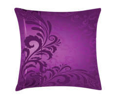 Retro Abstract Floral Pillow Cover