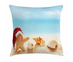 Starfish Exotic Beach Pillow Cover